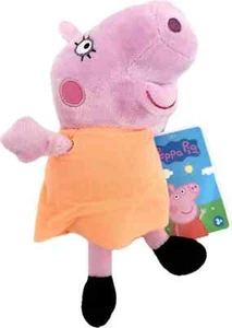 Juguete de peluche Peppa Pig 8 pulgadas mamá mamá mamá nuevo con etiquetas. Suave. Coleccionable - Imagen 1 de 1