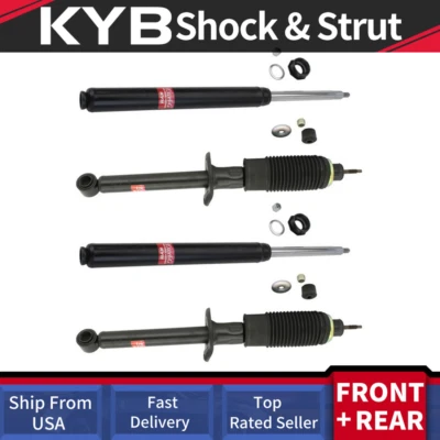 KYB 4 SHOCKS STRUTS 365013 341012 适用于 NISSAN Datsun 280ZX 79 至 82 2.8L 全新 — 第 1/4 张图片