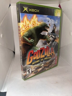 NO GAME Godzilla: Destroy All Monsters Melee Xbox CASE & Authentic ARTWORK Only - Image 1 of 2