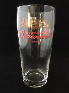 Personalised Budweiser Pint glass - Gift Boxed - Picture 1 of 3