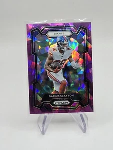 2023 Panini Prizm Football Darius Slayton/225 viola ghiaccio incrinato #220 - Foto 1 di 2