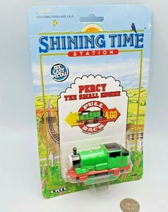 ERTL Thomas & Friends Train Tank Diecast Metal Pull Back & Go Percy Engine - NEW - Picture 1 of 7