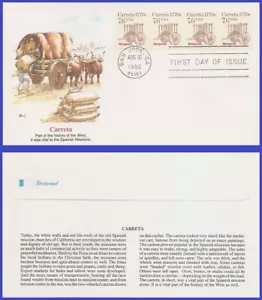 USA5 #2255 U/A FLEETWOOD FDC STR4 Carreta - Picture 1 of 1