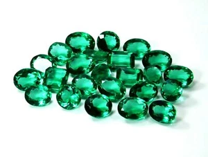 Green Muzo Emerald CERTIFIED AA++ 100 Ct Lot Loose Gemstone - Picture 1 of 16