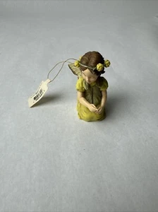 Flower Fairies The Black Medick Fairy Girl Ornament Cicely Mary Barker #87914 - Picture 1 of 10