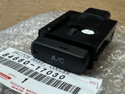 Toyota Mr2 1991-1995 botón de interruptor de CA genuino OEM A/C SW20 aire acondicionado NUEVO Foto 1 de 4