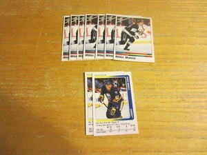 Lote de 9 tarjetas coleccionables Mikko Makela NHL Hockey Buffalo Sabres, Kings - Imagen 1 de 2