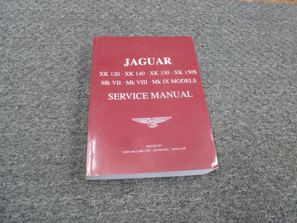 Jaguar Mark VIII 1957-1958 8 sedán taller manual de reparación Foto 1 de 1