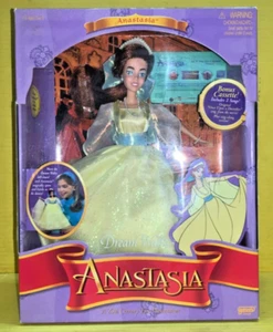 Bambola Anastasia vintage 1997 Galoob Dream Waltz con cassetta - nuova con scatola - Foto 1 di 9