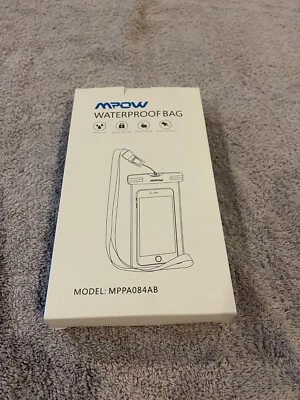 MPOW Waterproof Bag Case Universal Model (2 pack) MPPA084AB NEW for 6.5 in - Image 1 of 4