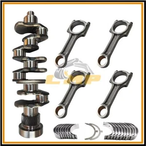 Cigüeñal D34 7256752 / Varilla de conexión 7256972 / Juego de rodamientos para Doosan Daewoo - Imagen 1 de 10