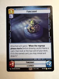 Foresight - Twilight of the Republic - Star Wars Unlimited - Picture 1 of 2