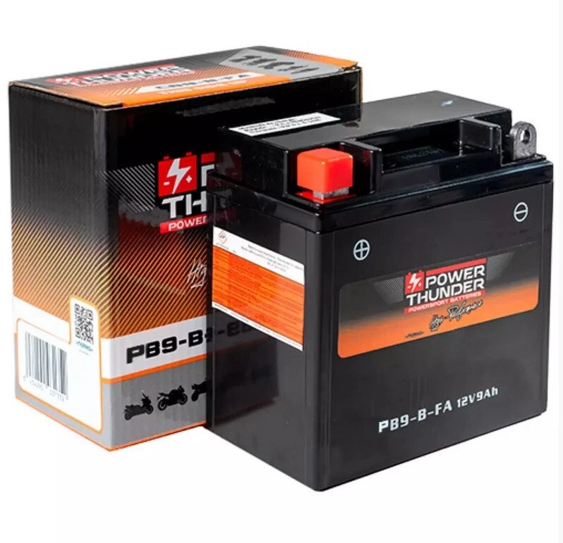 MOTORCYCLE BATTERY YB9B PB9-B FA CB9-B BB9-B WARRANTY WITH INVOICE - Image 1 of 1