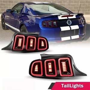 LED Taillight for 2010-2014 Ford Mustang Sequential Turn Signal Light RED Lens - Bild 1 von 16