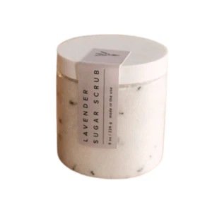 Exfoliante de azúcar de lavanda | 8 oz | Our Lavender Co - Imagen 1 de 3