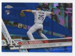 2017 Topps Chrome Sapphire Edition Print Run 250 Rob Segedin #413 RC Los Angeles - Picture 1 of 2