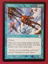 Magic The Gathering WEATHERLIGHT AVIZOA single blue card MTG