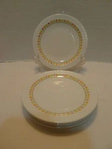 Corning Centura April Tulpe 6-3/8" Dessert Brot Teller 4er Set - Bild 1 von 12