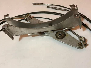 Cessna 150 Elevator Bellcrank Assy w/ Good Cables - Picture 1 of 11