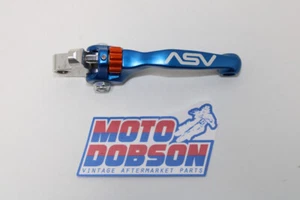 Yamaha YZ125 250 250F 450F Kawasaki KX250F 450F ASV F4 Brake Lever Blue BDF413B - Picture 1 of 9