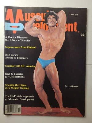 Vintage MUSCULAR DEVELOPMENT Magazine (June 1979) w/ Rory Leidelmeyer Cover - Image 1 of 4