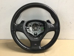 BMW E70 X5 LCI E71 X6 M SPORT PADDLE CAMBIO PELLE VOLANTE MULTIFUNZIONE - Foto 1 di 8