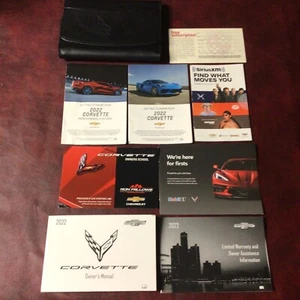 2022 CHEVROLET CORVETTE COUPE & CONVERTIBLE OWNERS MANUAL REF XM PERF GUIDE CASE - Bild 1 von 8