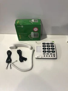 Doro 3891 PhoneEasy 311c Telefono a Tasti Grandi, Compatibile con Apparecchi Acustici, Bianco - Foto 1 di 2