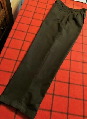 Axist男式腰围35 X 32.5优质卡基斯风格面料休闲裤 — 第 1/4 张图片