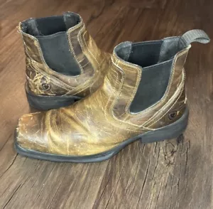 Ariat Men's Midtown Rambler Barn Square Toe Chelsea Boots 12D - Picture 1 of 7