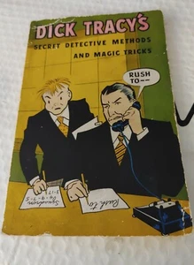 Seltene 1939 Dick Tracy geheime Detektivmethoden von Quaker Oats - Bild 1 von 3