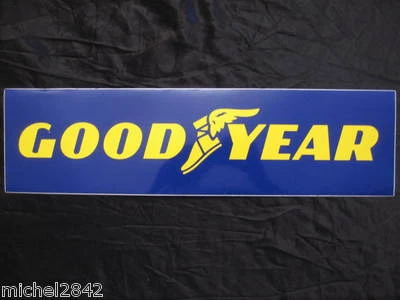 AUTOCOLLANT GOODYEAR STICKER 32,5 x 9 rallye racing tyre pneu deco rally tuning