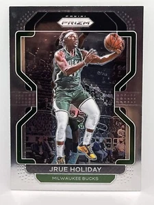 2021-22 Panini NBA Prizm - JRUE HOLIDAY -Silver Base Prizm #8 Milwaukee Bucks π₯ - Picture 1 of 2