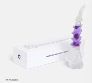 A24 Death of a Unicorn Blood Lamp Limited Edition New Sealed 2025 PRESALE - Picture 1 of 4