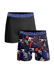 Muchachomalo Herren Boxershorts 2er Pack Social Media Print SOCME M L XL NEU - Bild 1 von 1
