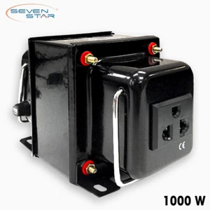 SevenStar THG-1000 Watt 220V to 110V Step-Down Voltage Converter Transformer - Picture 1 of 5