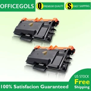 2 Pack Compatible TN880 Super High Yield Toner Cartridge for Brother HL-L6200DW - Picture 1 of 7
