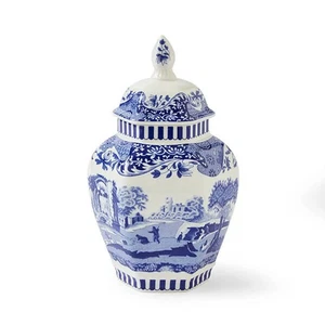 Spode Blue Italian Mini Vase - Picture 1 of 6