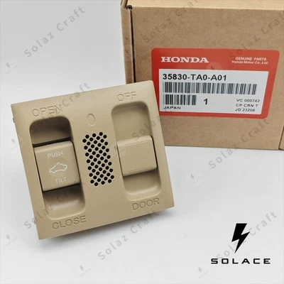 Genuine Sunroof Map Light Switch Assembly for Honda Accord Civic CR-V Acura TSX - Image 1 of 4