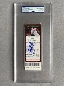 BOSTON RED SOX- JON LESTER AUTOGRAFO NO-HITTER BIGLIETTO STUB 19/05/2009 PSA SLAB - Foto 1 di 5