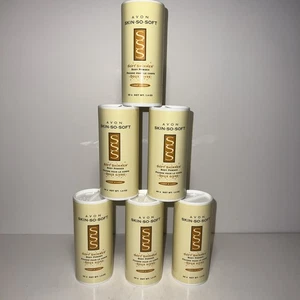 6 NEW Sealed- Avon Skin-So-Soft Soft & Sensual Soft Shimmer Body Powder 1.4 OZ - Picture 1 of 4