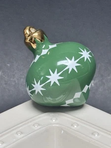 Nora Fleming Mini Trim The Tree Green Ornament A190 Neu! Rentner  - Bild 1 von 7
