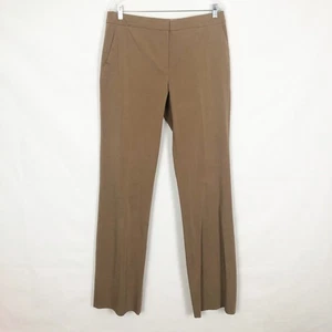 Max Mara Women's Tan High Rise Career Wear Pants Size 12 - Picture 1 of 11