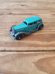 Prewar French Dinky 24b Limousine 1st Type Cris Cross Chassis Excellent Original - Picture 1 of 12