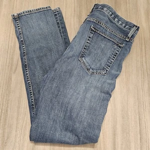 Rag & Bone Jeans Mens 34x30 Blue Fit 2 Slim Casual Denim Pants USA Made - Picture 1 of 8