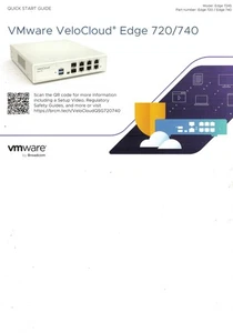{VMware} [VeloCloud] [EDGE] 724S - Kurzanleitung - Bild 1 von 1
