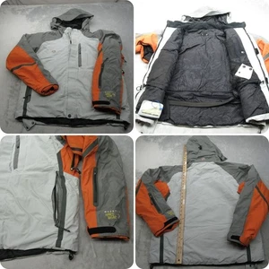 Mountain Hardwear Jacket Men Large Orange Waterproof Ski Insulated Conduit Snow - Picture 1 of 14