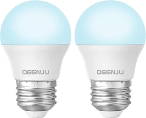 40 Watt Equivalent, 120V, Fridge Light Bulb 5000K Daylight White, A15 Appliance - Picture 1 of 4