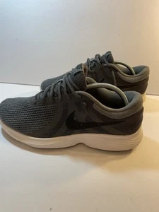 Nike Mens Revolution 4 AA7402-010 Grey Fabric Running Shoes Sneakers Size 11 - Picture 1 of 10