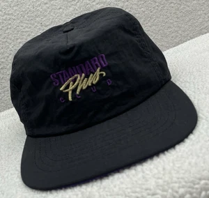 Vintage Standard Plus Schlägerhut Herren Druckknopflasche hergestellt in den USA leicht Buckram tiefe Krone - Bild 1 von 9